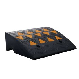 VEVOR Rubber Curb Ramp 6" Rise Height Sidewalk Curb Ramp, 14.6" Width 19.3" Length Driveway Ramp for Curb, 15T Heavy Duty Rubber Ramp for Forklif VEVOR Rubber Curb Ramp 6" Rise Height Sidewalk Curb Ramp, 14.6" Width 19.3" Length Driveway Ramp for Curb, 15T Heavy Duty Rubber Ramp for Forklif